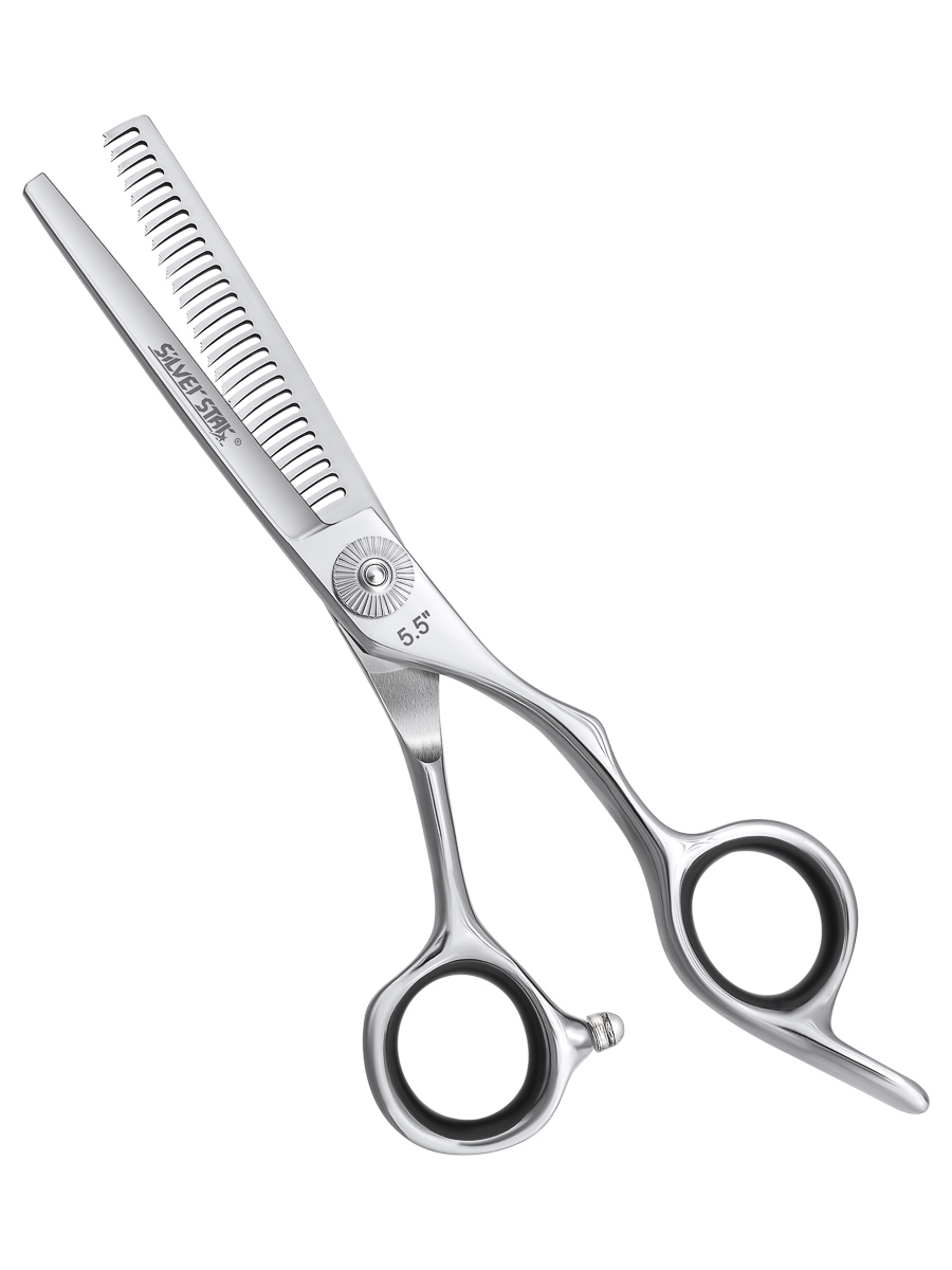 картинка Парикмахерские ножницы PN 116-5.5F PRO Silver Star от магазина Каприз